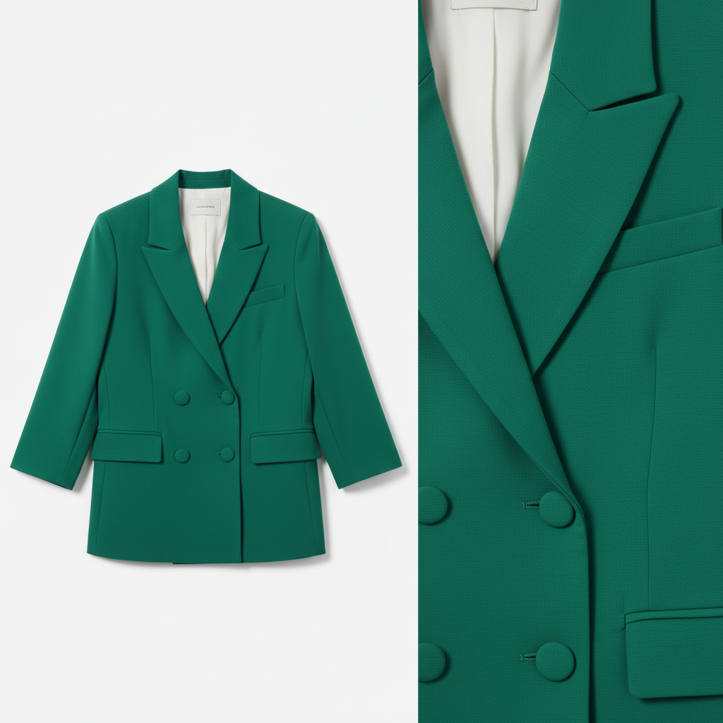 Green Blazer Detail