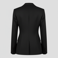 Black blazer back