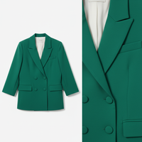 Green Blazer Detail