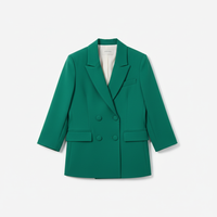 Green Blazer Front View