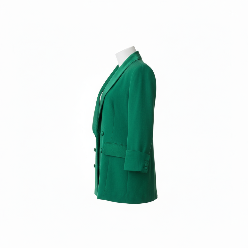 Green Blazer Side View