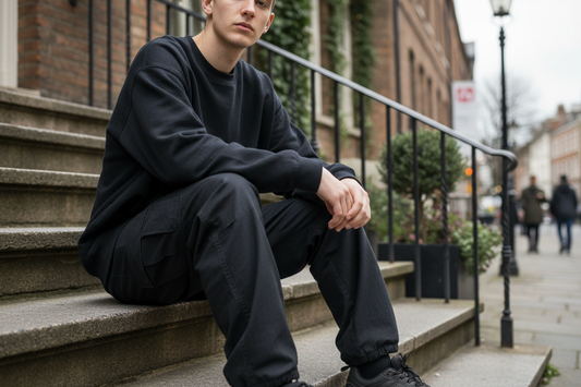 Grey Oversized Sweatshirt