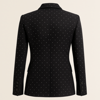 Polka Dot Blazer & Trousers Set