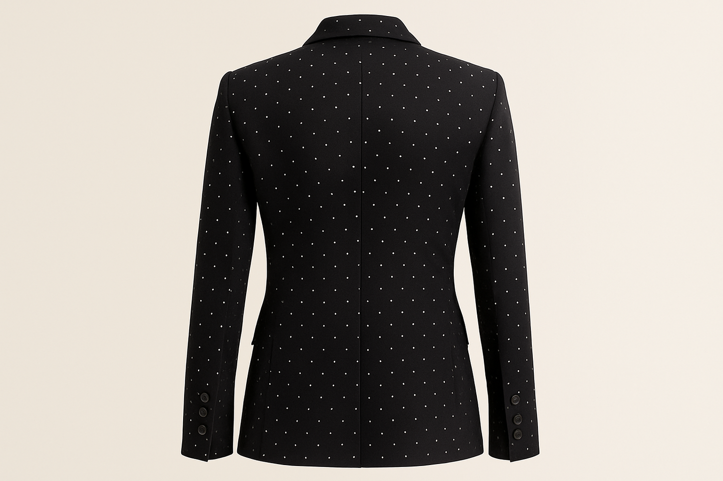 Polka Dot Blazer & Trousers Set